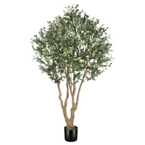 Faux Large Olive Tree China Manufacturer 6ft Artificial Indoor Fake Plant for Office Reception Decor