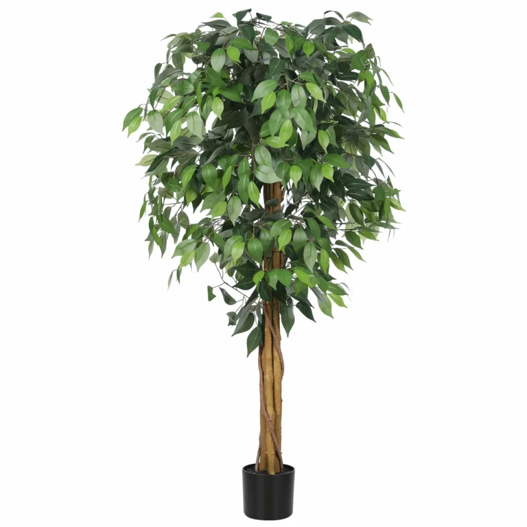 artificial ficus tree fake green potted tree wholesale commercial