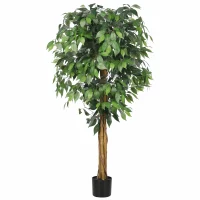 artificial ficus tree fake green potted tree wholesale commercial