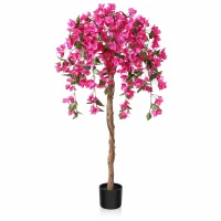 artificial flowering tree fake blossom potted tree wholesale decor