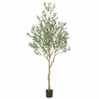 artificial olive tree fake potted plant wholesale for commercial decor