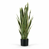 artificial snake plant sansevieria fake potted plant indoor wholesale